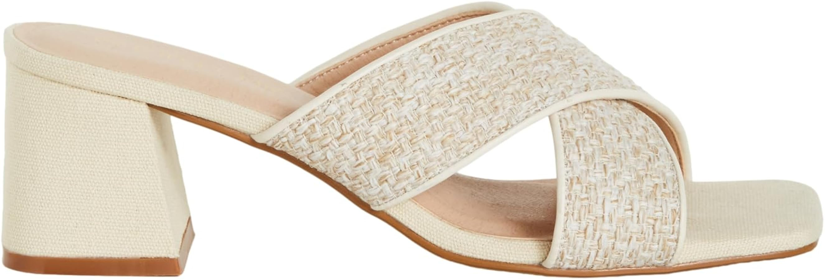 City Chic Women's Wide Fit Slide Sandals - Tuscany | Amazon (US)