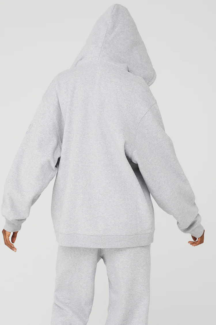 Renown Heavy Weight Full Zip Hoodie | Alo Yoga (US)