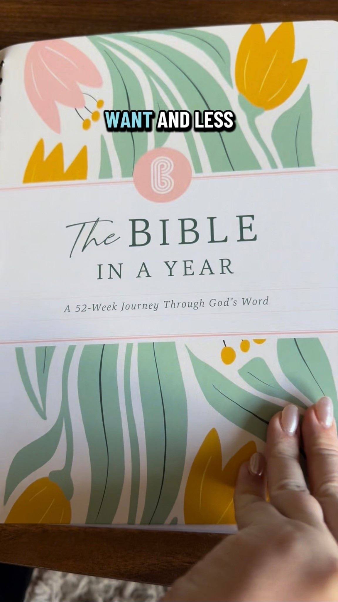 Always saying “I’ll start reading the Bible tomorrow” and then forgetting? 🤍 The The Spiral Bible Bible in a Year Study makes it easy with simple daily readings so you can stay consistent and grow your faith without feeling overwhelmed.

#bibleinayear #faithjourney #dailydevotional #christianliving #biblestudy

#LTKootd #LTKdayinmylife #LTKgrwm