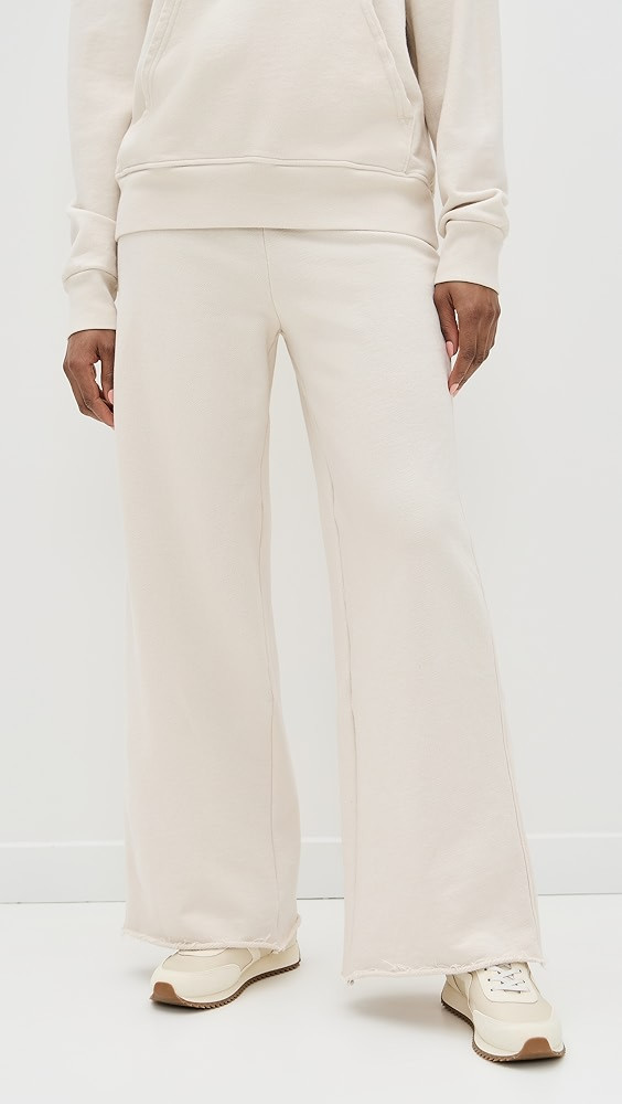 perfectwhitetee Amber French Terry Wide Leg Pants | Shopbop | Shopbop