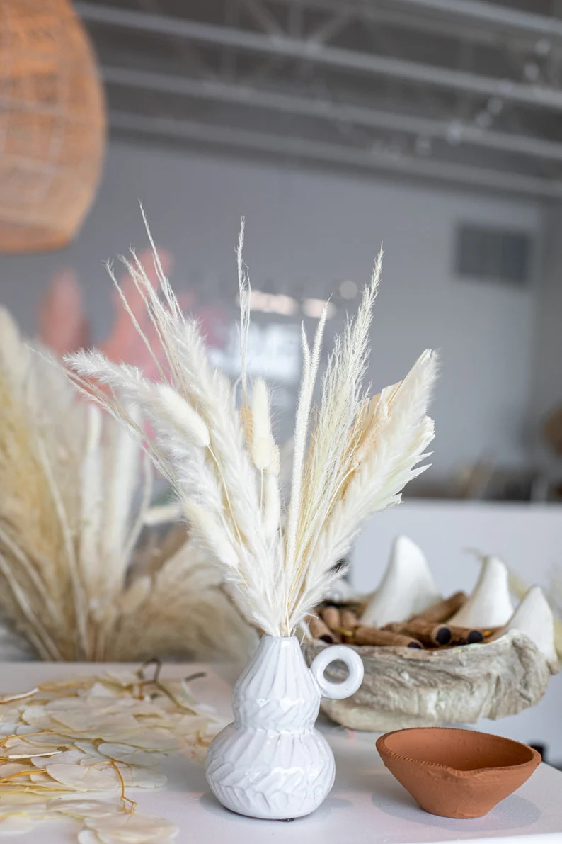 LUXE B Pampas Grass , dried flowers vase topper | Etsy (US)