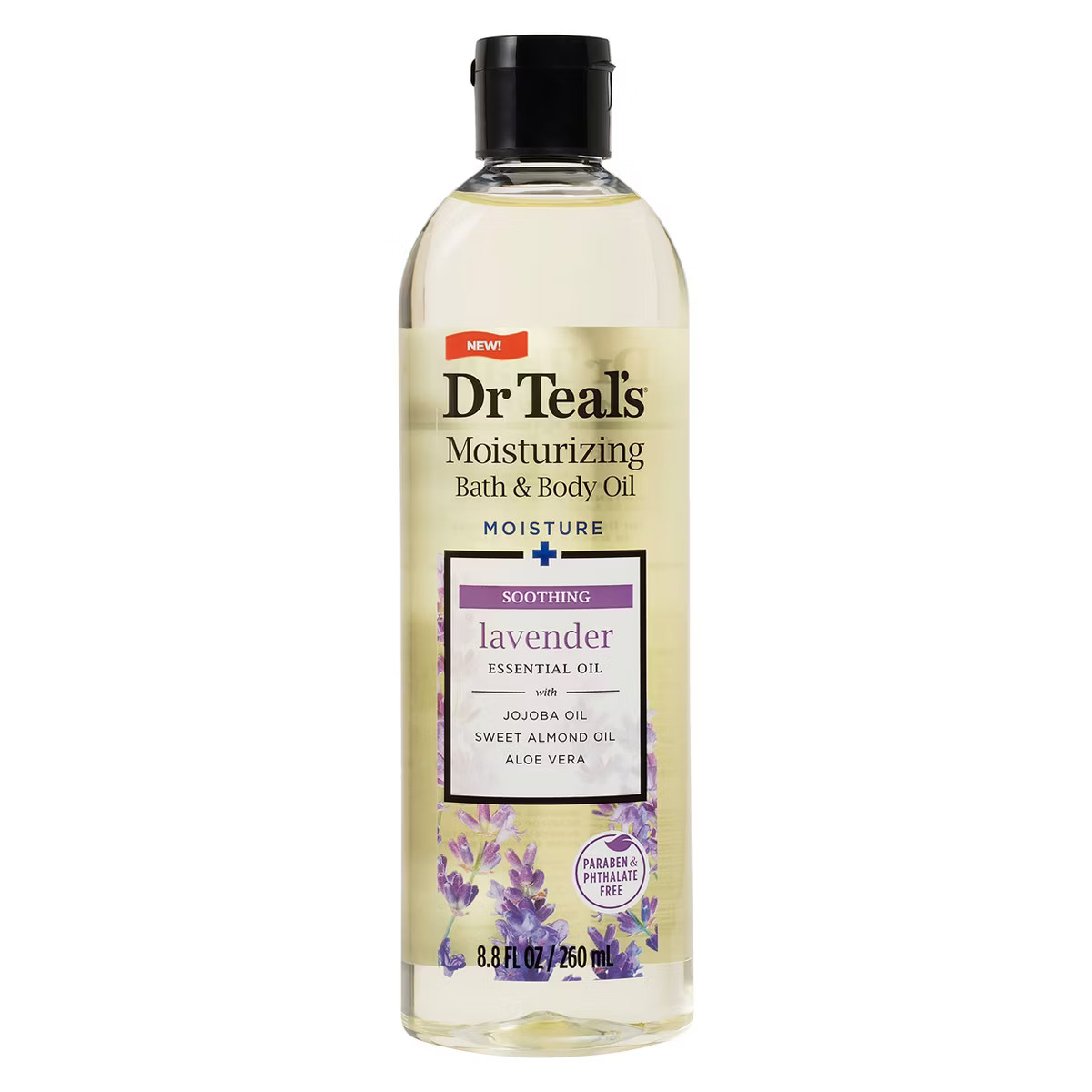 Dr Teal's Soothing Lavender Moisturizing Bath & Body Oil - 8.8 fl oz | Target