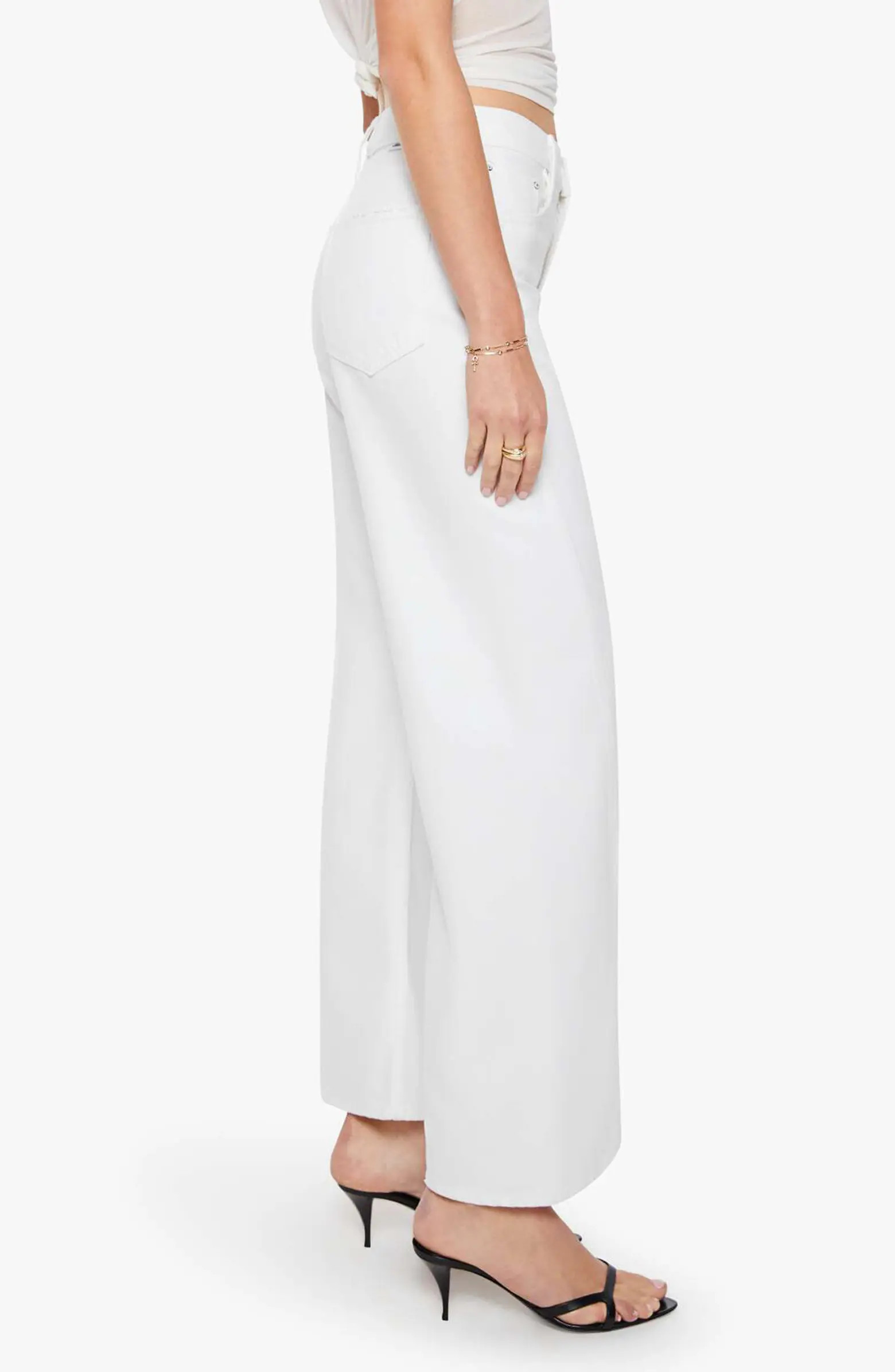 Lemon Twist High Waist Wide Leg Jeans | Nordstrom