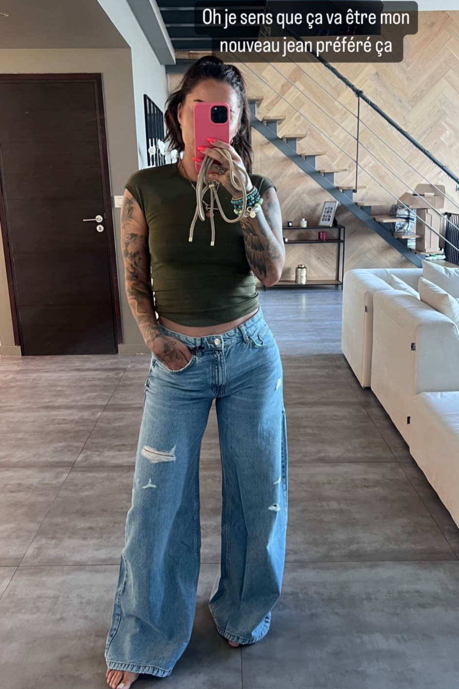 Ce jean! 😍 

Jean ample large taille moyenne, jean pâtes d’éléphant, jean tendance 

#LTKunder50 #LTKFind #LTKstyletip