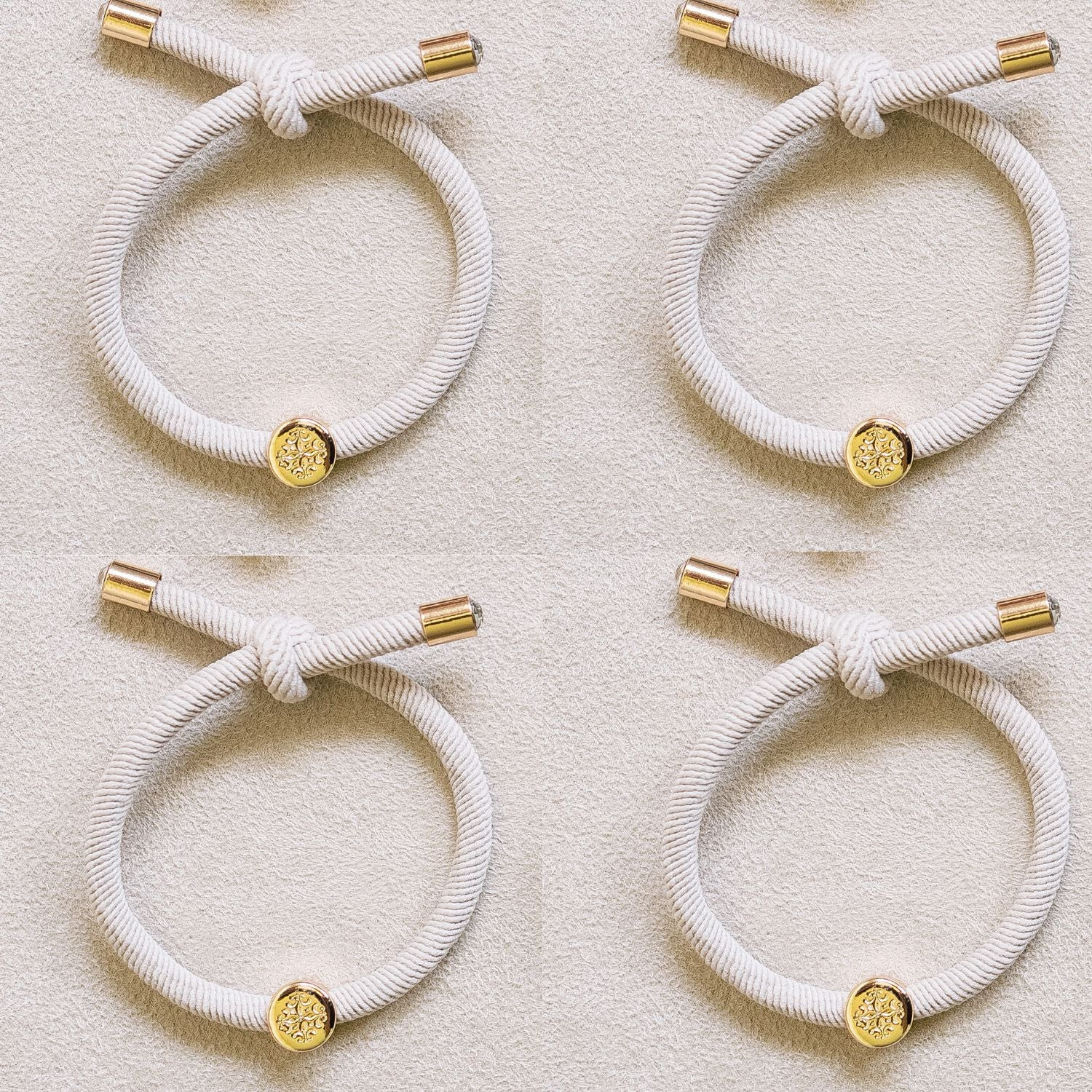 Original Hair Tie Set - Core Collection / Cream | Smith and Co. Jewel Design