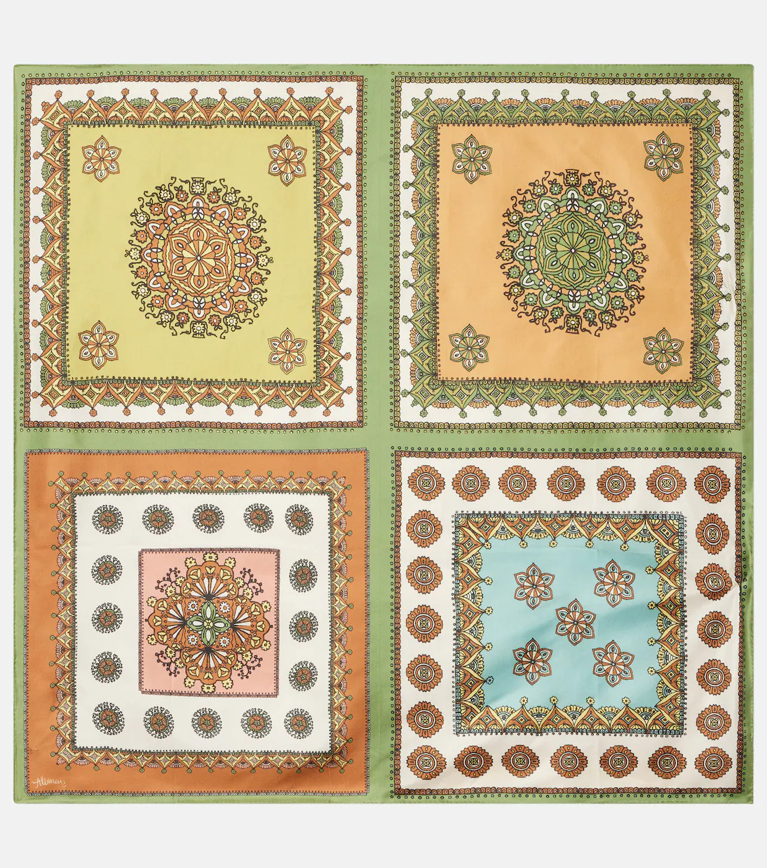 Contina Tiles silk scarf | Mytheresa (US/CA)