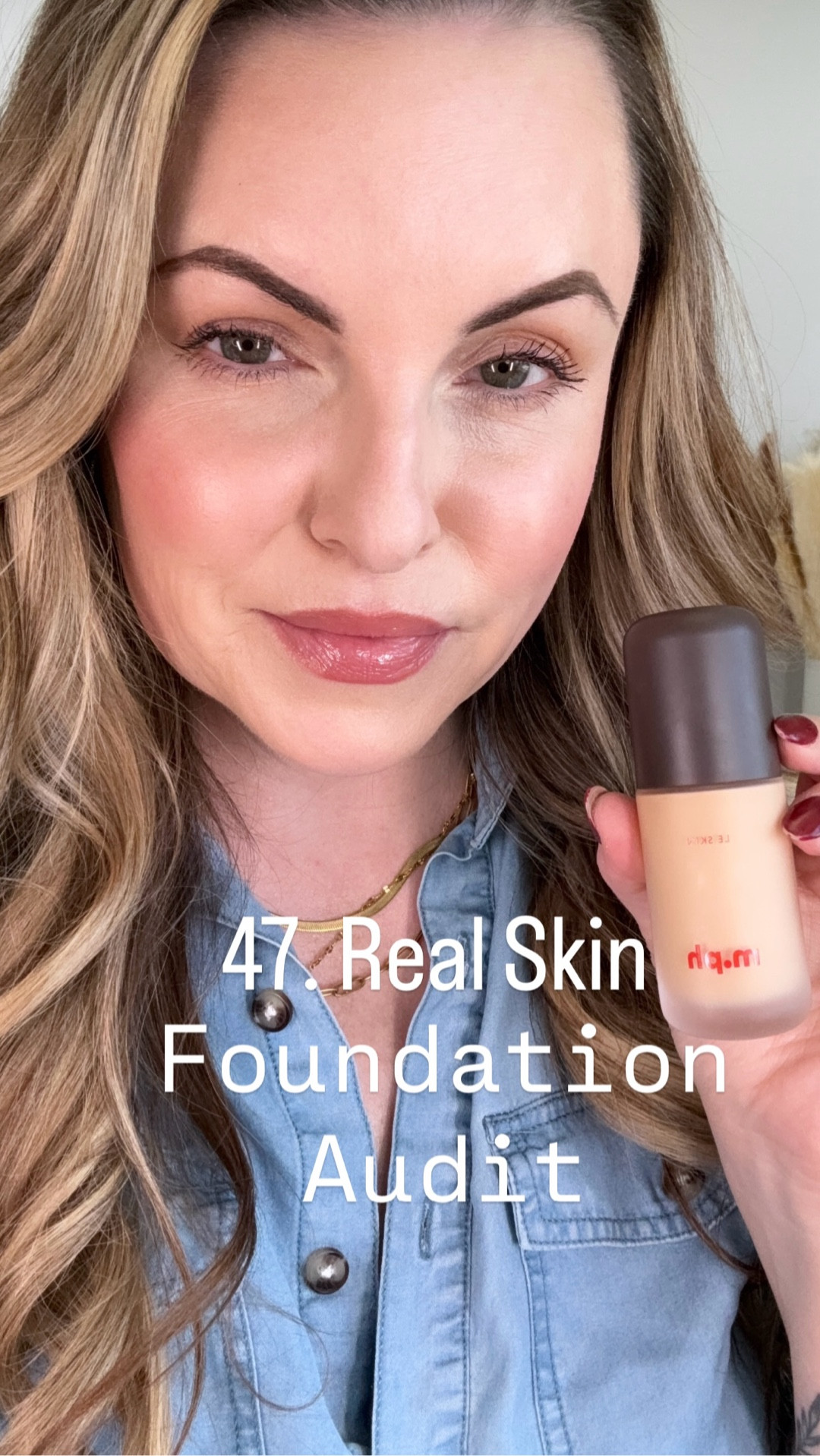 Foundation I’m currently testing and wearing in this video

The focus is always how it sits on the skin and how it wears throughout the day

#LTKBeauty #LTKgrwm #LTKOver40