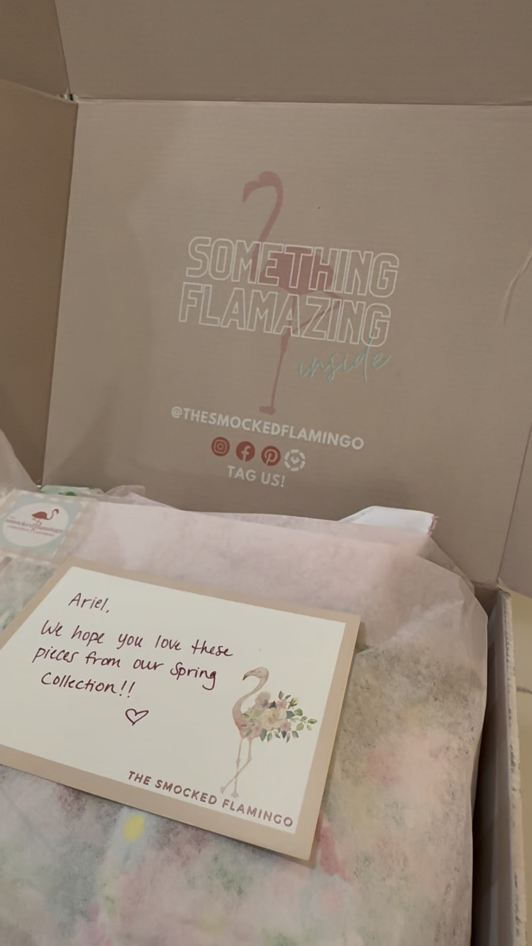 The sweetest spring package ever! 
Thank you so much @thesmockedflamingo

Baby easter outfit// toddler Easter outfit/: baby first Easter//masters Sunday// golf birthday outfit// boy Easter outfit// girl Easter outfit// family Easter looks// toddler spring outfit// baby spring outfit// Easter style// Easter outfit inspiration// baby outfit inspiration/: toddler outfit inspiration// toddler spring style// toddler boy// toddler boy spring outfit idea// toddler girl spring outfit inspiration// 

#LTKBaby #LTKKids #LTKmomlife