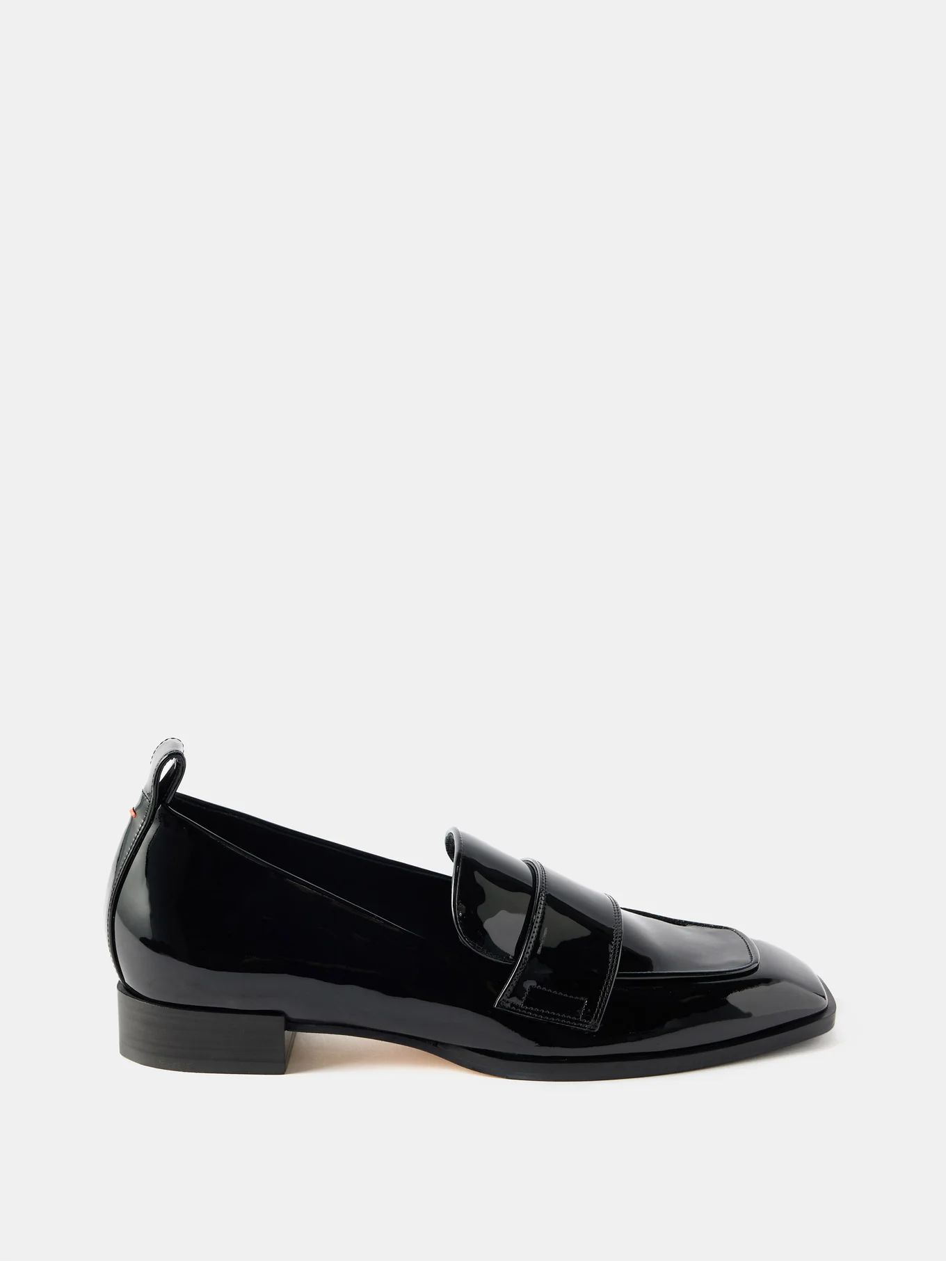 Julie square-toe patent-leather loafers | Matches (UK)