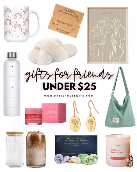 Looking for the best gift ideas for friends? Check out these affordable gifts your friends will adore! #giftideas #amazon #etsy 

#LTKGiftGuide 

#LTKunder50 #LTKGiftGuide