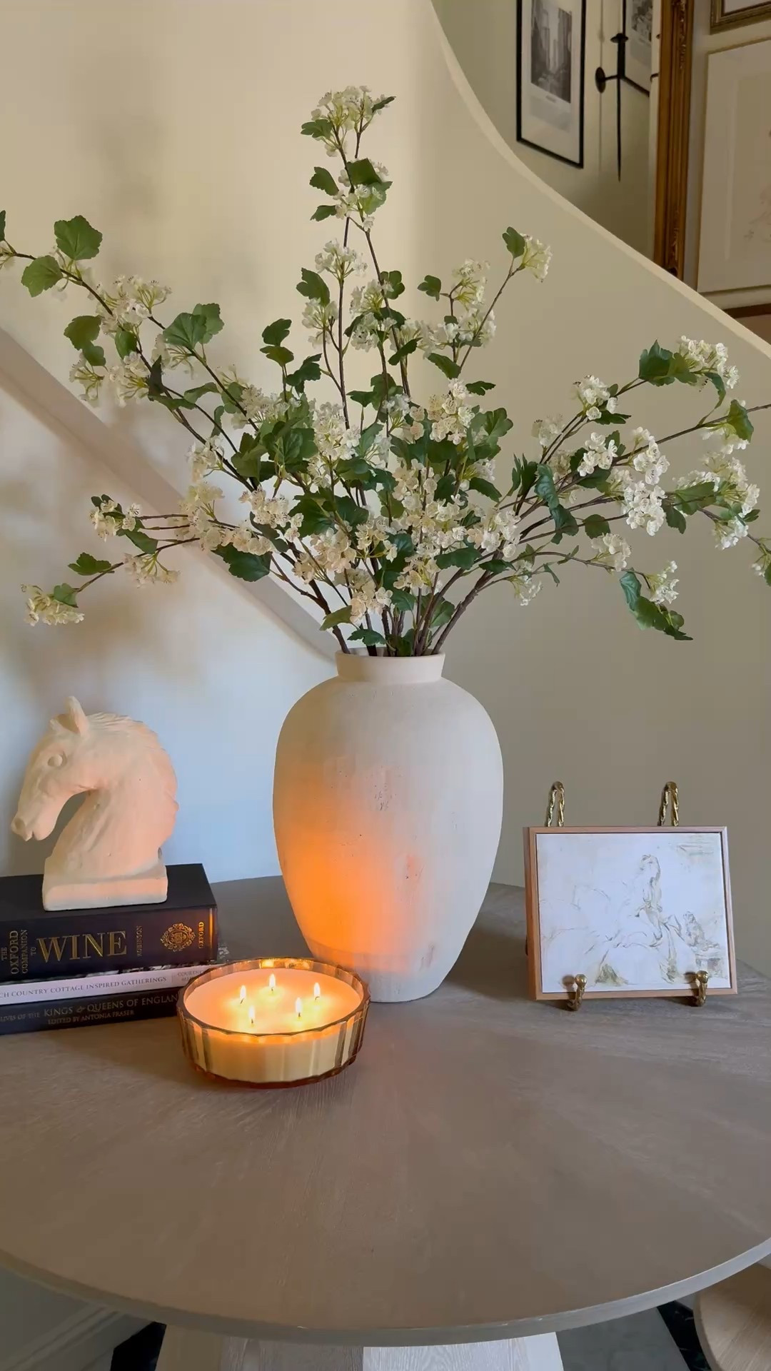 Affordable decor from Target & cutie little Amazon print in 8”x10”. I have 7 stems styled here!

#LTKSaleAlert #LTKHome #LTKvlog