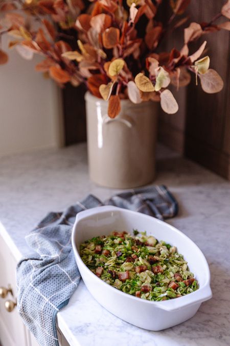 You’ll definitely want to add these shaved Brussels sprouts with crispy salt pork to your side dish rotation! Full recipe on ChrisLovesJulia.com. 

#LTKfamily #LTKhome #LTKSeasonal