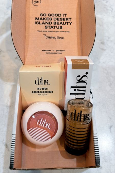 Dibs beauty baked blush duo in “spice gal” and face and body highlighter in “good life gold” 
Makeup, highlighter, wedding makeup, wedding guest makeup 

#LTKbeauty #LTKfindsunder50 #LTKFestival