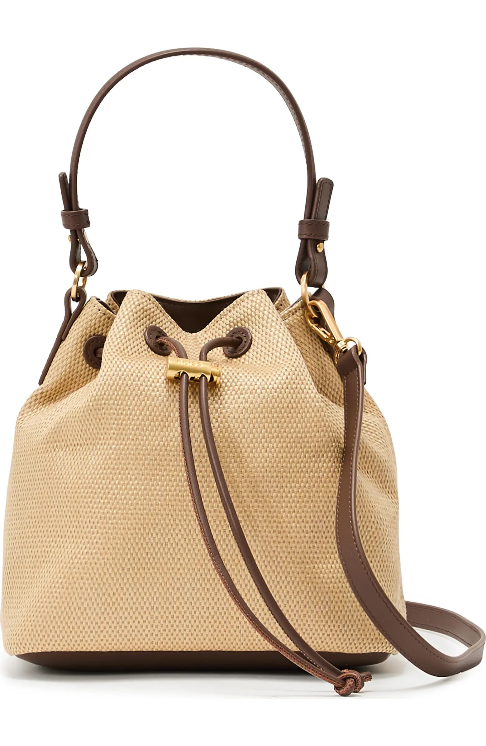 Reiss Evie Woven Bucket Bag | Nordstrom | Nordstrom