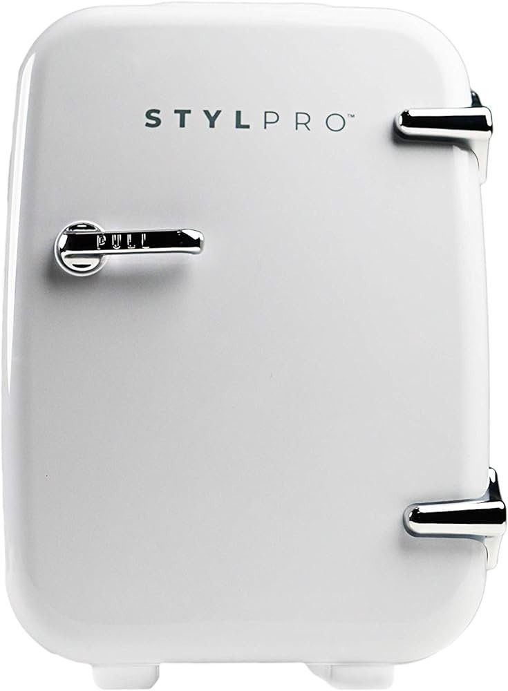 stylPro Mini Beauty Fridge (4 litre), Silver, Portable Cooler or Warmer for Skincare, Beauty Prod... | Amazon (US)