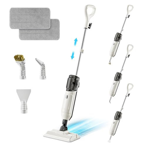 Steam Mop, Multi-Purpose Steam Cleaner for Home Steamer for Floor Cleaning, Floor Steamer Cleaner for Deep Cleaning with Handheld Steamer Mops Accessories, Pet Steam Mop Cleaner for Hardwood, Tile | Amazon (US)