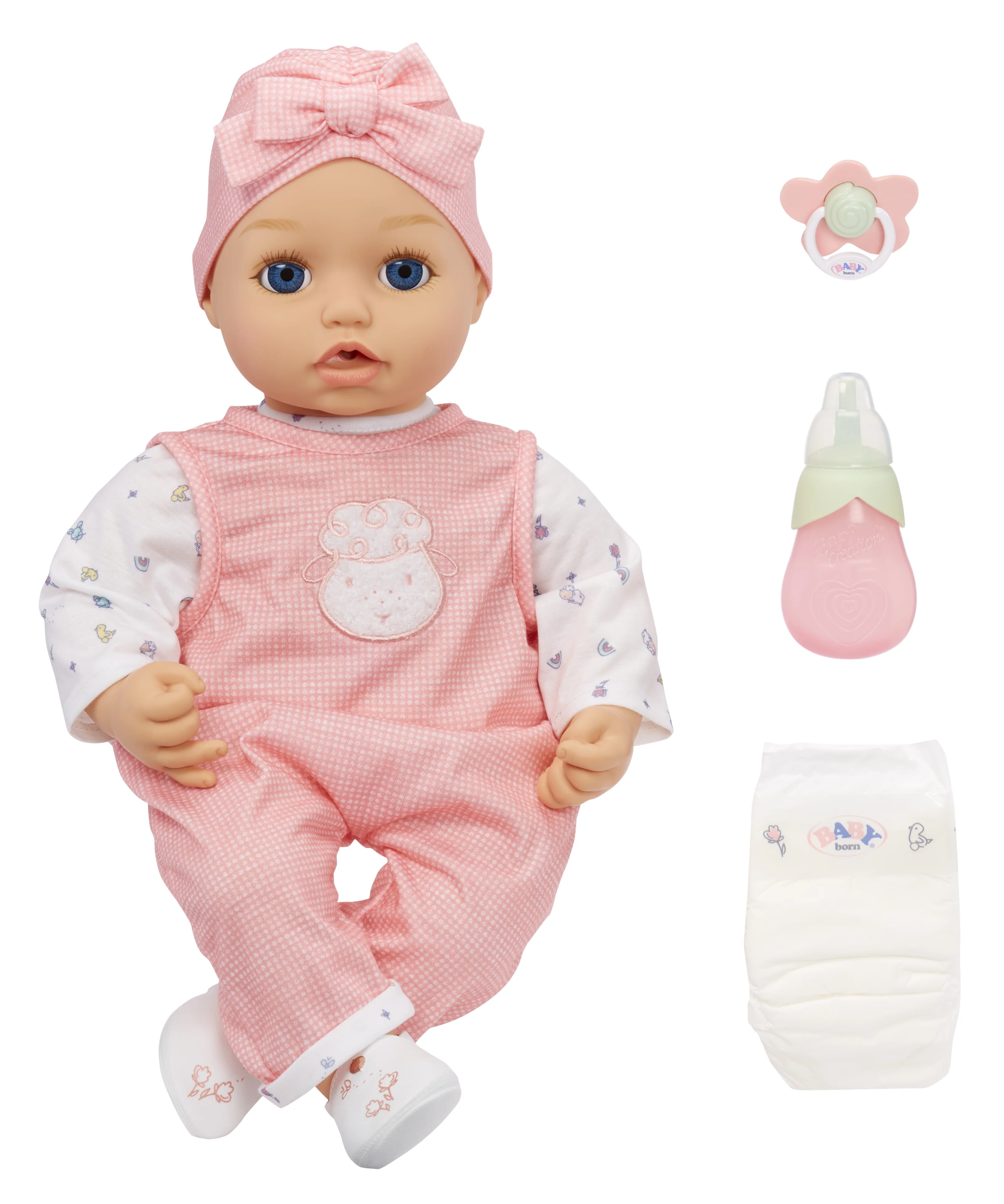 Baby Born My Real Baby Doll Annabell, Blue Eyes: Realistic Soft-Bodied Baby Doll, Kids Ages 3+, S... | Walmart (US)