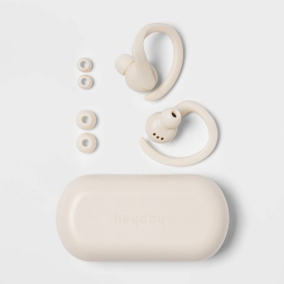 Refurbished True Wireless Bluetooth Sport Earbuds - heyday™ Stone White - Target Certified Refurbished: Built-In Microphone, Silicon Ear Cushion | Target