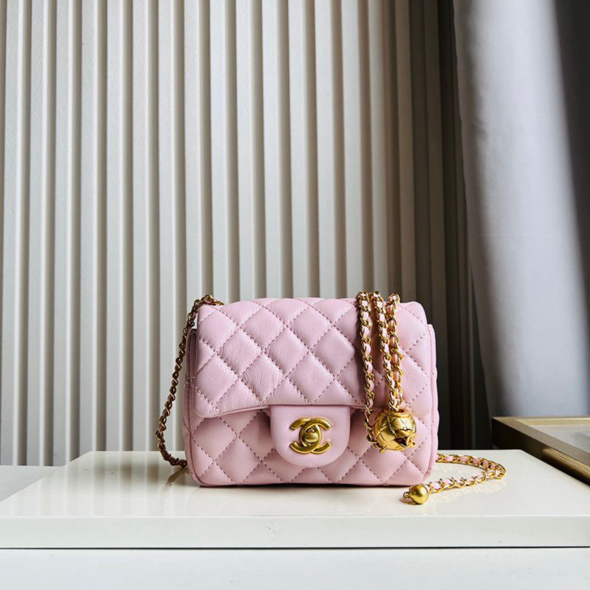 Chanel Mini Flap Bag Shoulder BagChain Strap Purse Wallets Designer Cross Body Bag Handbag Women Lambskin Leather Gold Hardware Clutch Handbag  Hobo Bag CC Bag Chanel Bag Women Fashion Classic Leather Purse

#LTKGiftGuide #LTKstyletip #LTKitbag