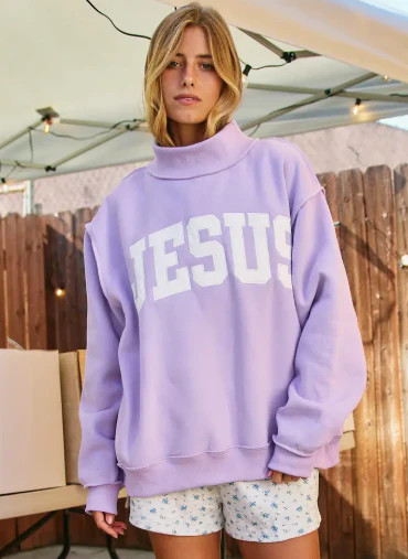 Jesus Over Everything Sweatshirt | The Collection Texas
