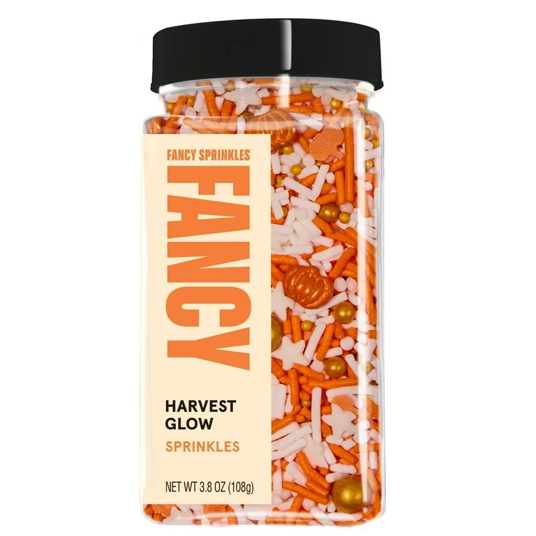 Fancy Sprinkles Harvest Glow Dessert Sprinkles, 3.8 oz | Walmart (US)