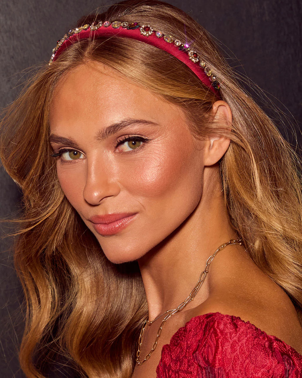 Finishing Touch Embellished Skinny Headband | VICI