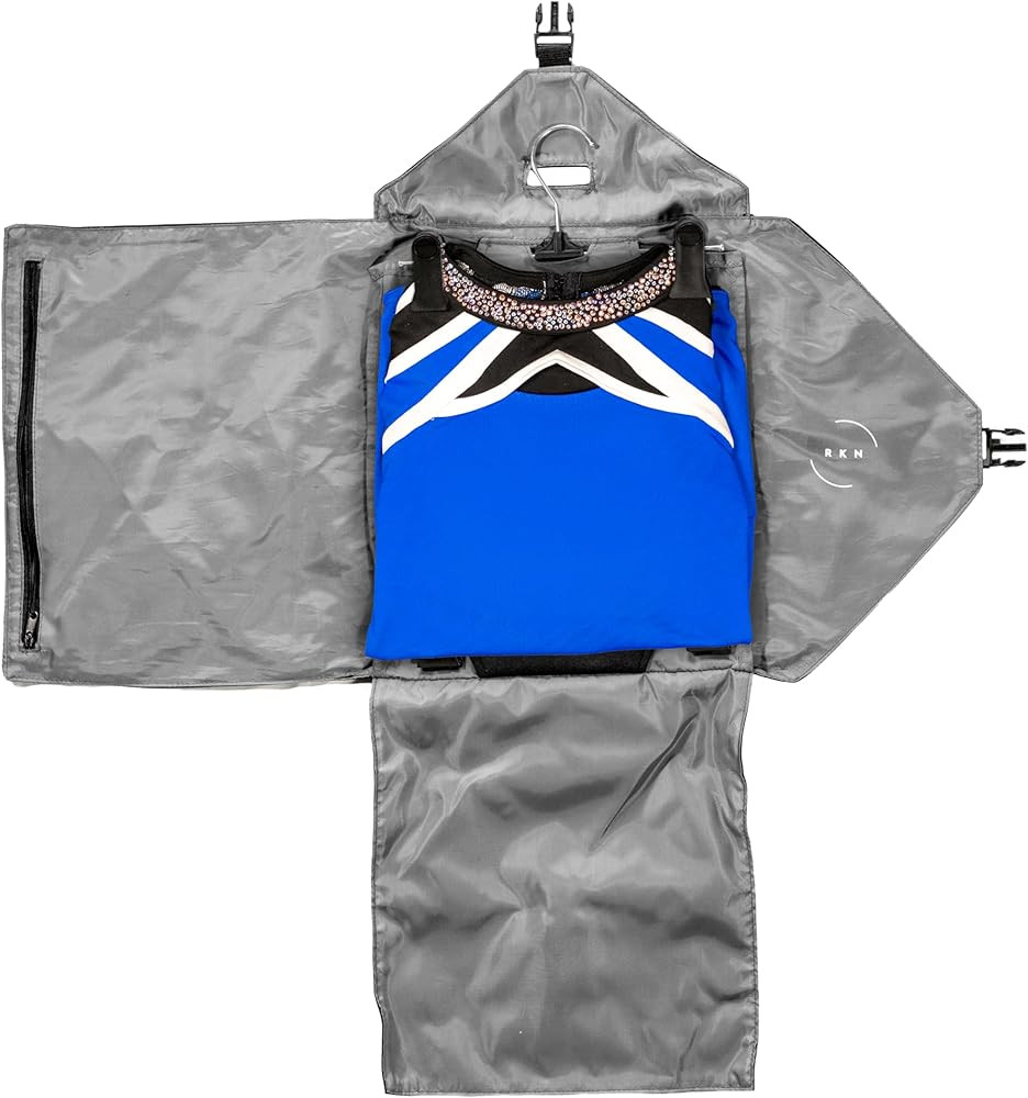 Cheer/Dance Travel Case for Uniforms, Compact, Extra Pocket, Fits in Backpack | Amazon (US)