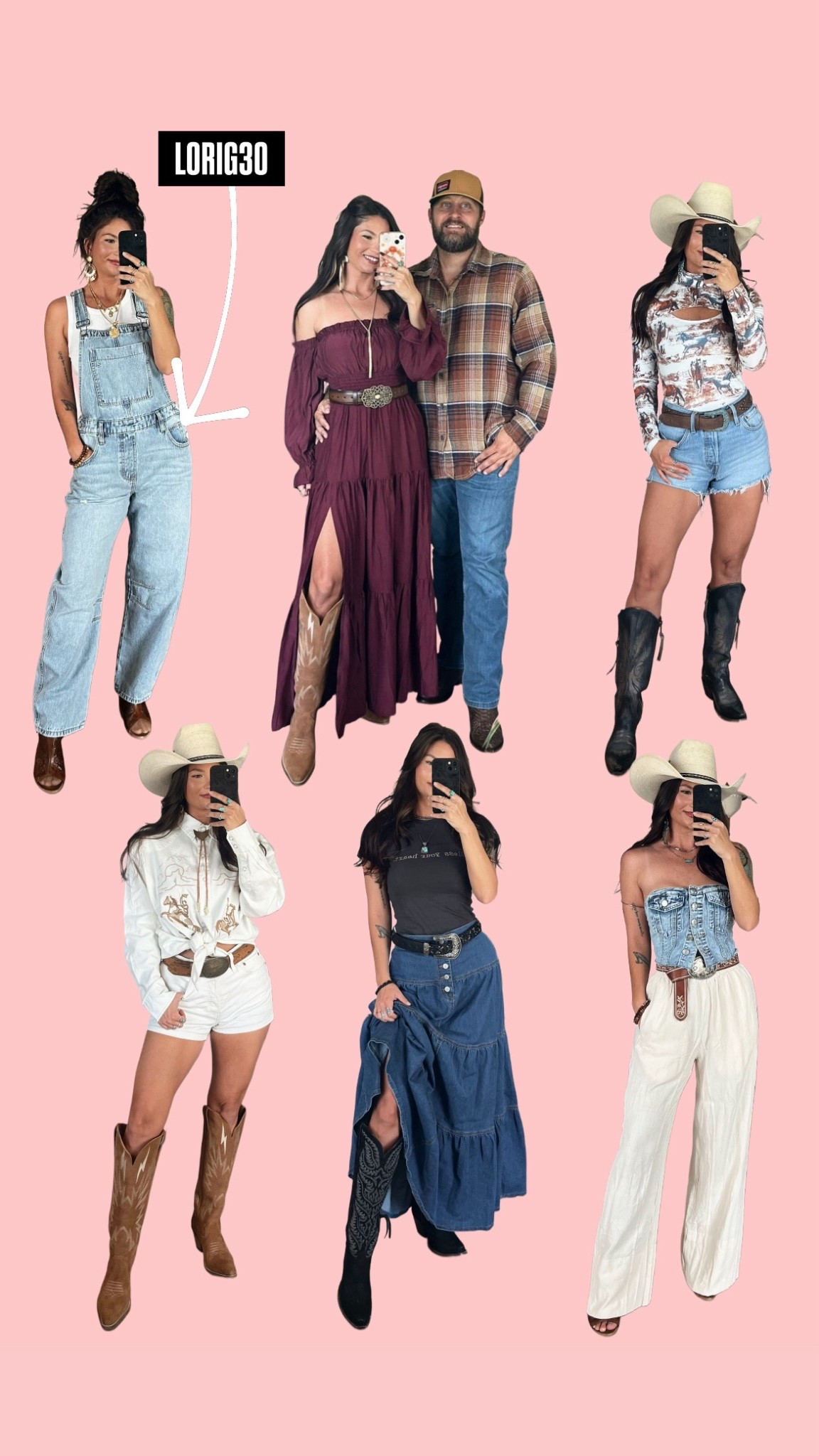 Recent outfits! From causal to dressy 🫶🏼 some would be great for upcoming country concerts 

Wearing xs in everything! Size 25/26 in shorts 

#LTKSpringSale #LTKootd #LTKgrwm