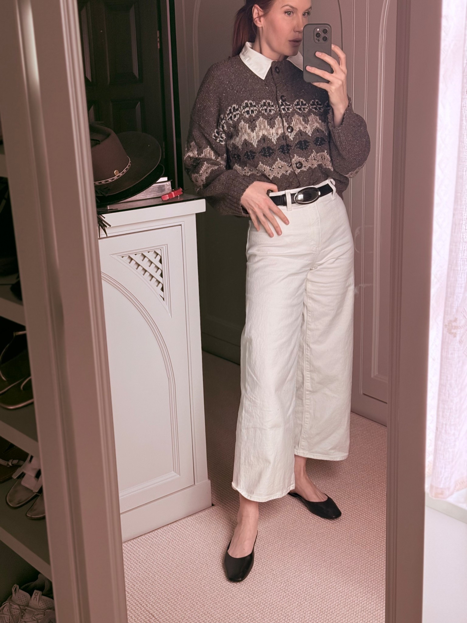 Peeling out of the frozen weather in a winter-lite look for a school event ✨

#LTKWorkwear #LTKmomlife #LTKU