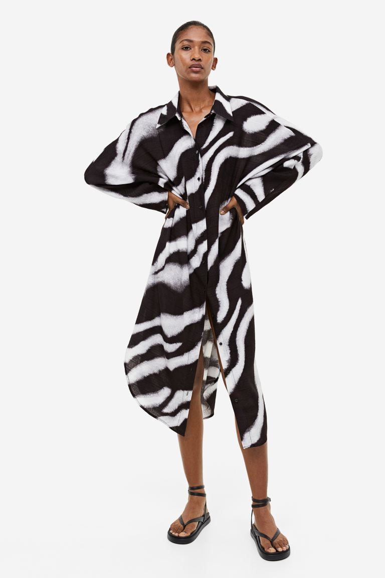 Oversized Shirt Dress | H&M (US + CA)