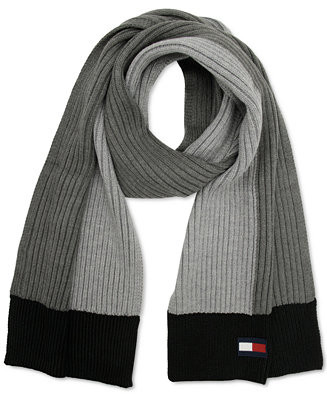 Tommy Hilfiger Men's Colorblocked Scarf & Reviews - Hats, Gloves & Scarves - Men - Macy's | Macys (US)