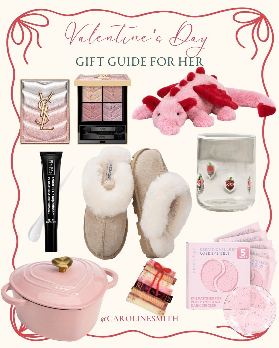Valentine’s Day gift guide for her



Jellycat, dragon, pink, Anthropologie, YSL beauty, cooking, project cloud, eye gels, self care 

#LTKSeasonal #LTKselfcare #LTKBeauty