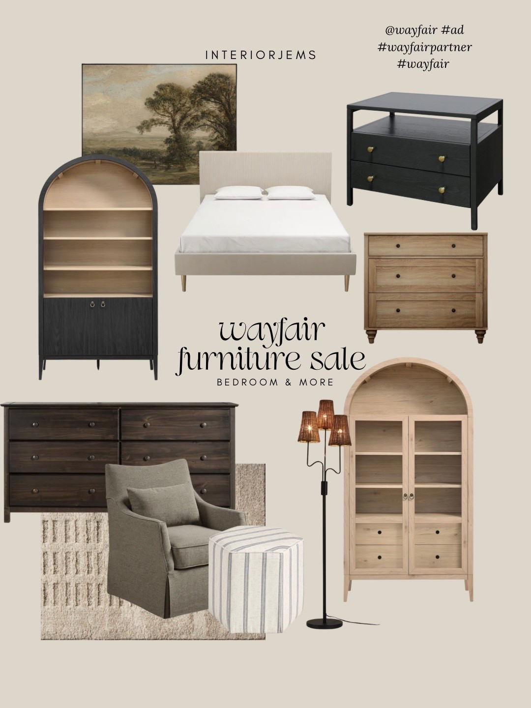 Rounding up even more furniture sales from #wayfairpartner  for you because there are so many great deals right now. From affordable living room pieces to bedroom furniture, plus two rugs and accent lighting. These are my favorite staples to help you reset for spring.
#ad #wayfair @wayfair 


#LTKSaleAlert #LTKHome