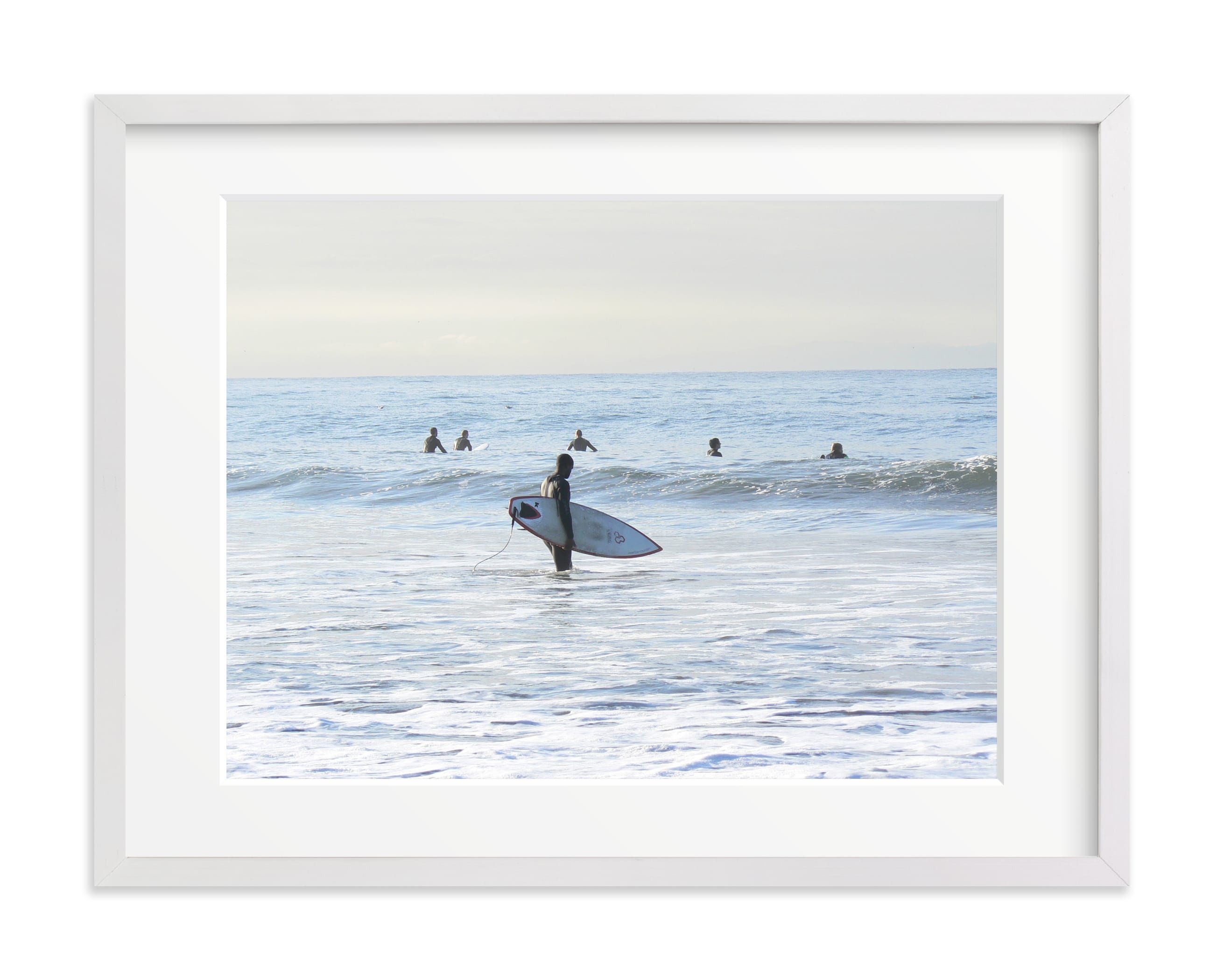 Early morning surfer, Venice Beach | Minted