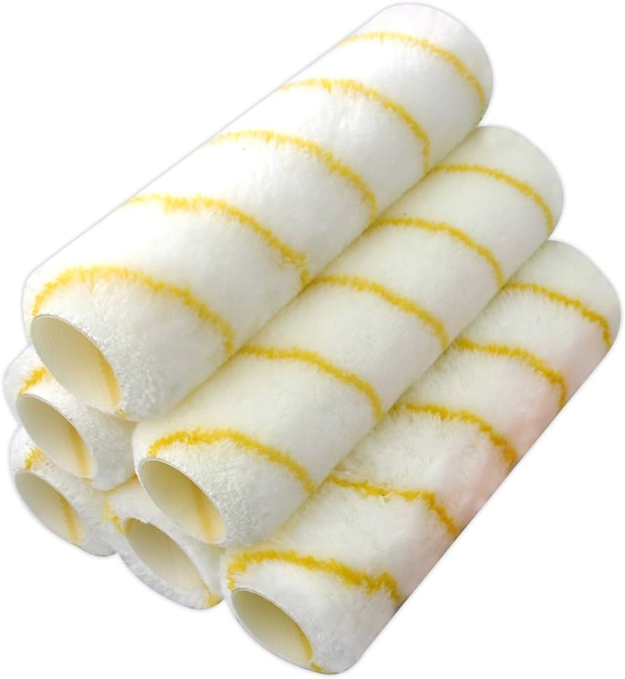 Pro Grade - Paint Roller Covers - 1/2 X 9 Inch Microfiber 6 Pack | Amazon (US)