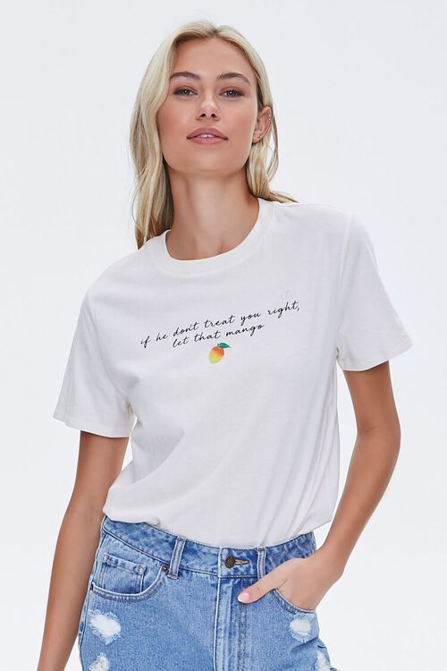 Organic Cotton Mango Tee | Forever 21 (US)