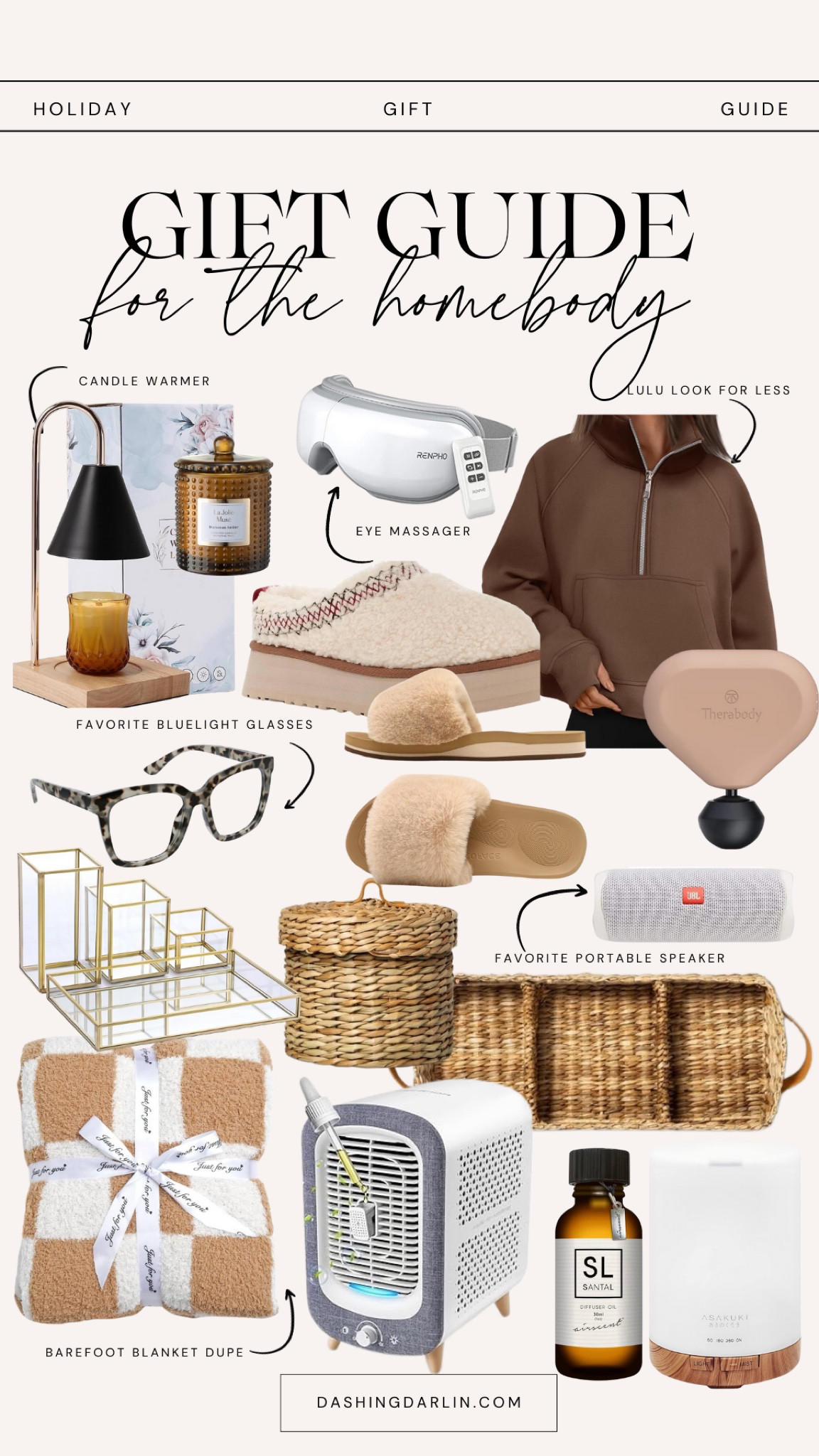 Gift ideas for homebody 🫶🏼🎁🎄

#giftguideforher #giftsforher #christmasgiftidea

#LTKGiftGuide #LTKCyberWeek #LTKHoliday