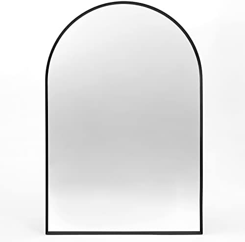 MYlovelylands 24x36 inch Black Arched Mirror for Bathroom Vanity Mirror or Wall Decor Arch Mirror Br | Amazon (US)
