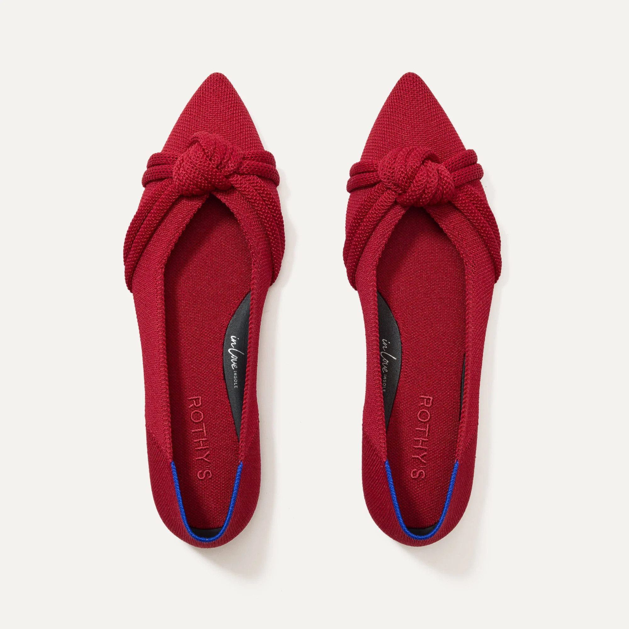 The Knot Point II in Candied Berry | Women's Flats | Rothy's | Rothy's