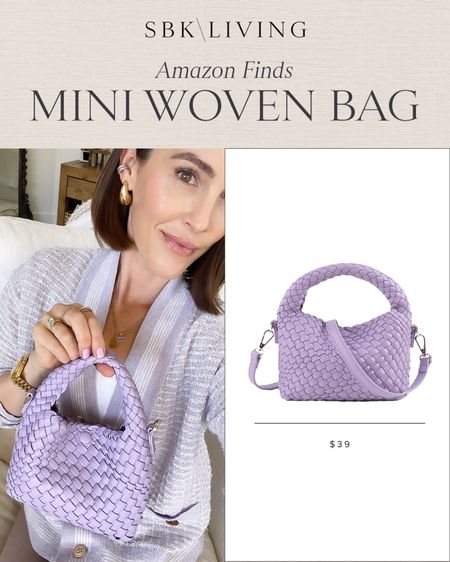 AMAZON \ mini woven bag for spring and summer! Only $39!

Fashion
Handbag 

#LTKfindsunder50 #LTKSeasonal #LTKitbag