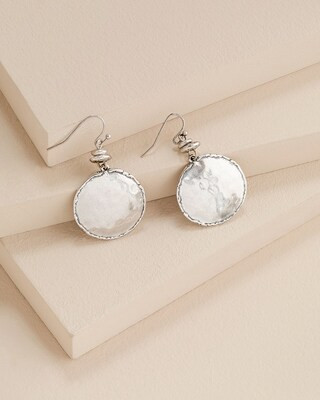 Tayla Drop Silver Earrings | Chico's