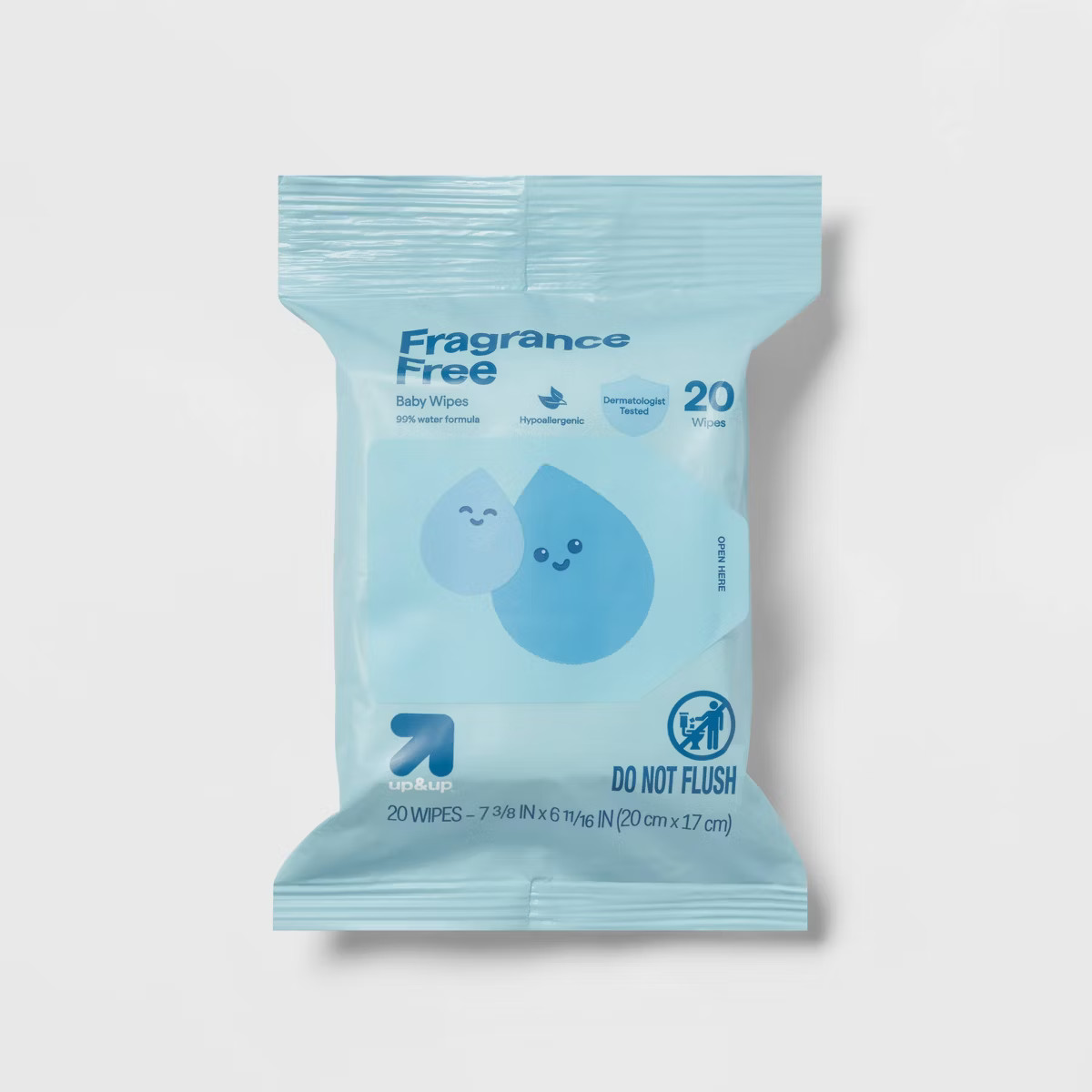 Fragrance Free Baby Wipes Travel Pack - 20ct - up&up™ | Target