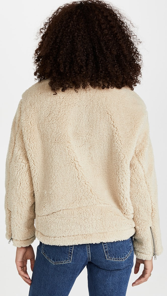 So Cozy Slouchy Sherpa Moto | Shopbop