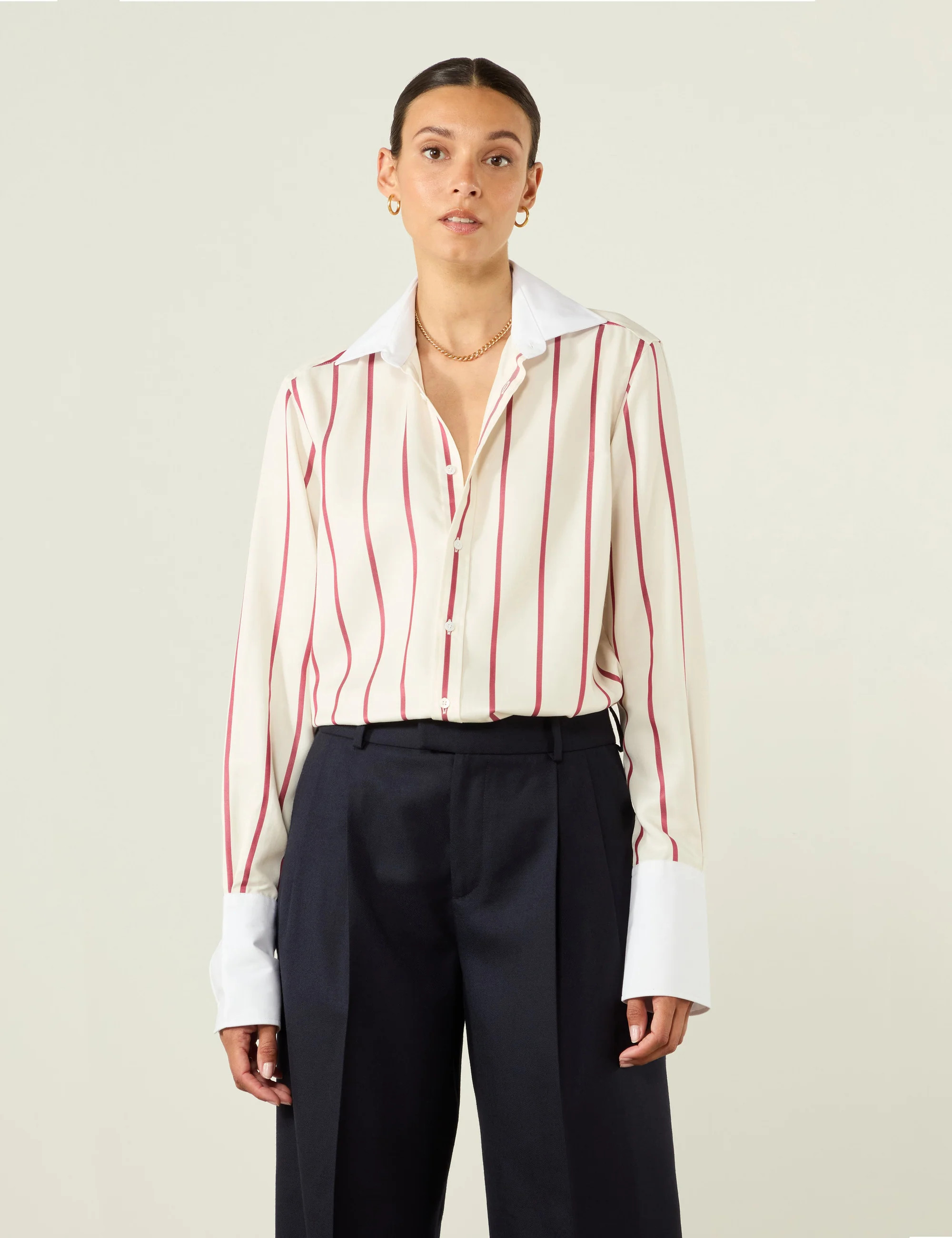 The Boyfriend Exaggerated Cuff | With Nothing Underneath