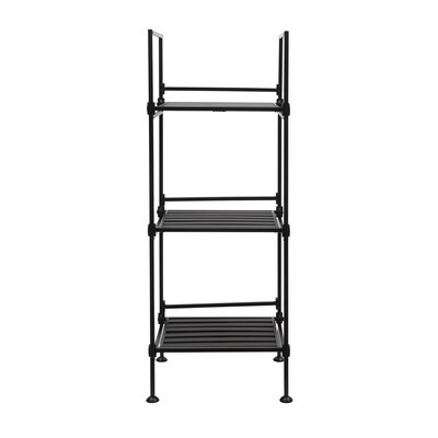 NEU Home Black 3-Tier Metal Freestanding Bathroom Shelf Lowes.com | Lowe's