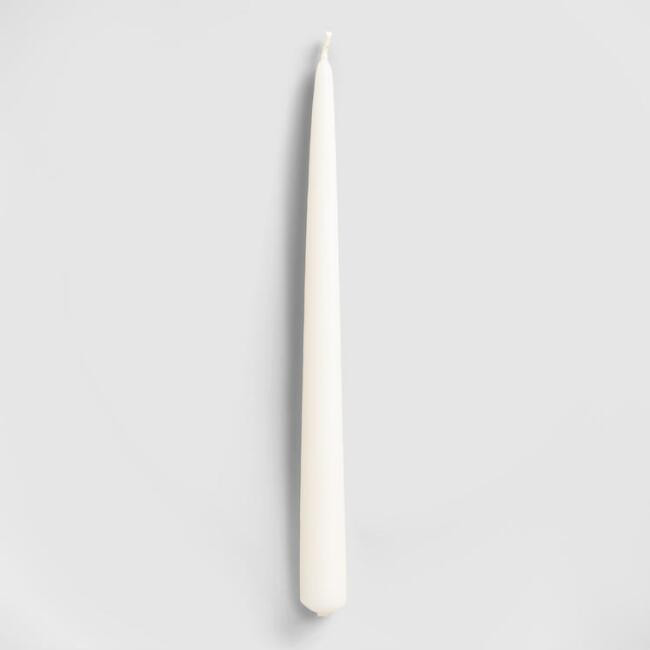 White Taper Candles 2 Pack | World Market