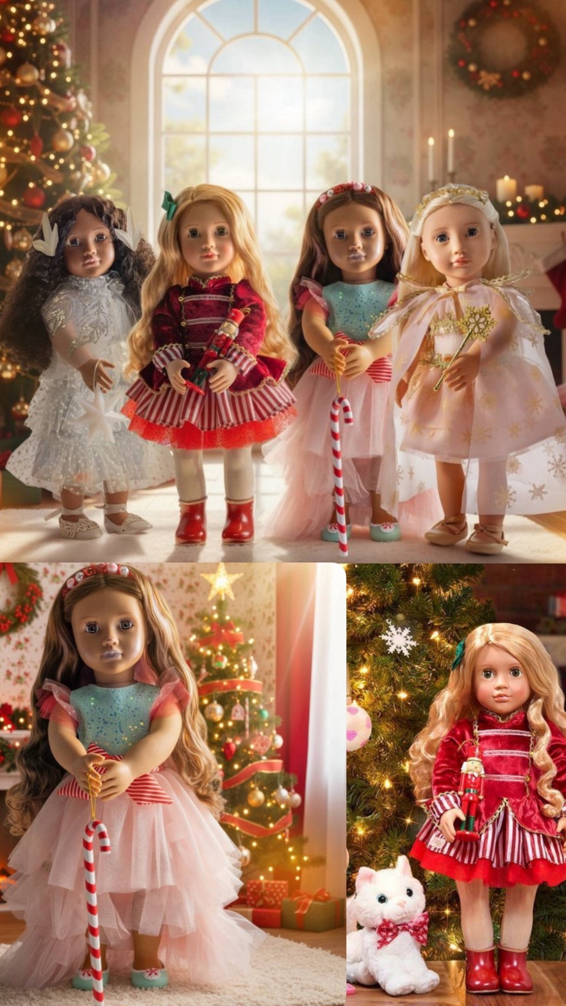 Our generation collector holiday dolls, the perfect Christmas gift for little girls or just to have a display as part of your Christmas decorations that kids will definitely enjoy! Don’t forget the doll cabin with the snow dripping off of the roof. It’s one of our favorite toys. Target does it again!

#LTKHoliday #LTKGiftGuide