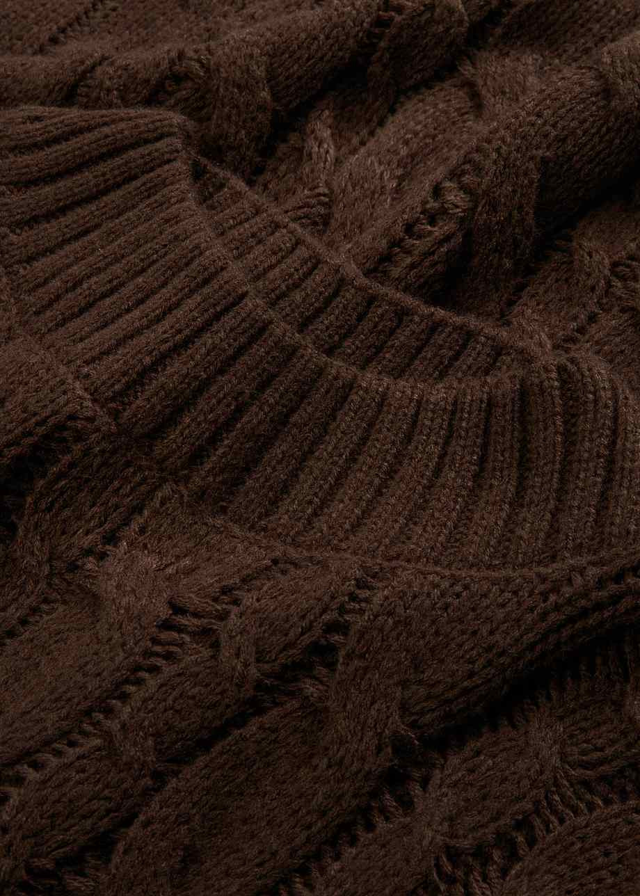 Oversized Pullover mit Zopfmuster | Bonprix DE