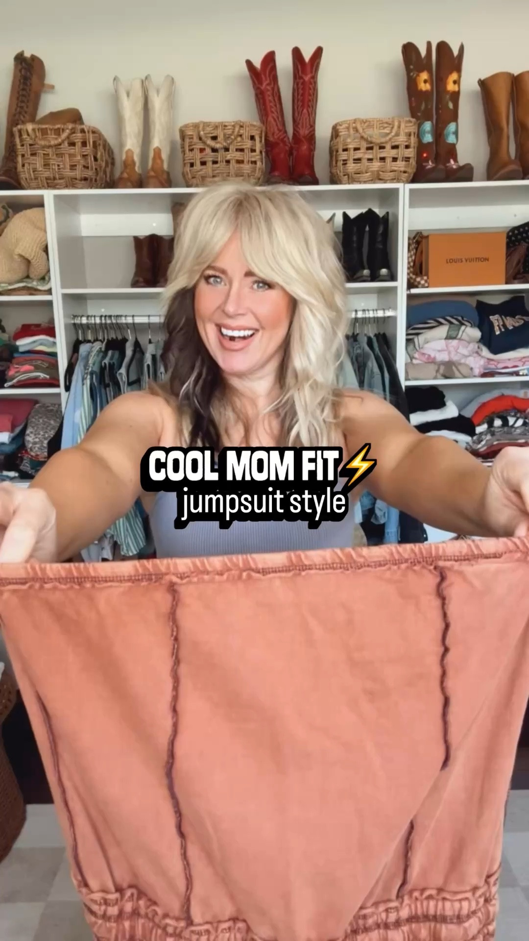 This jumpsuit is adorable ans also so goo to layer! I’m in a medium. My tee is @threebirdnest save with code MANDIE20MAULDIN if it’s not on sale. 
The jelly shoes run try to size  
My chain link necklace and earrings are twisted silver ( I can’t link them here ). 

#LTKgrwm #LTKootd #LTKOver40