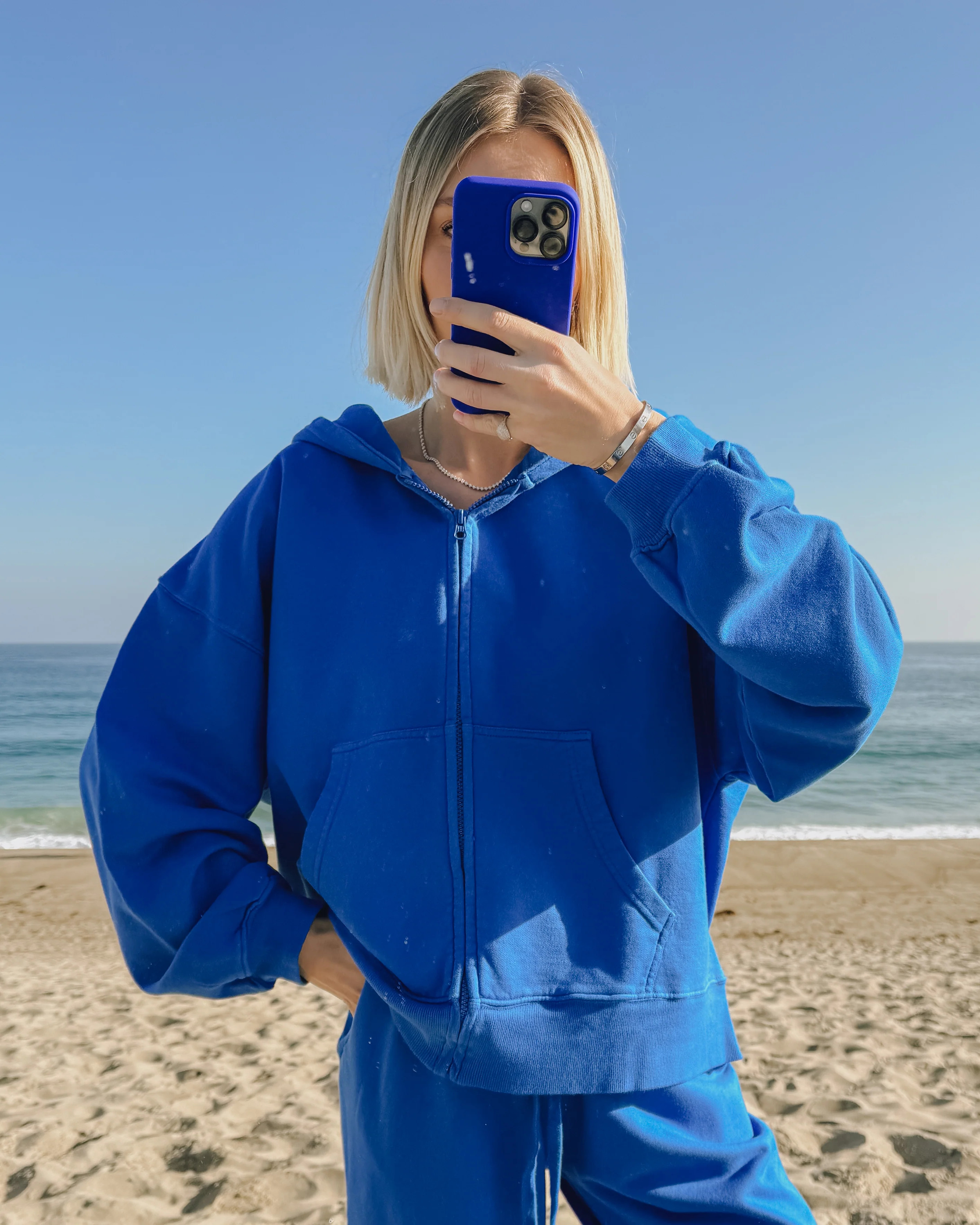 Oversized Zip Hoodie | Daily Drills